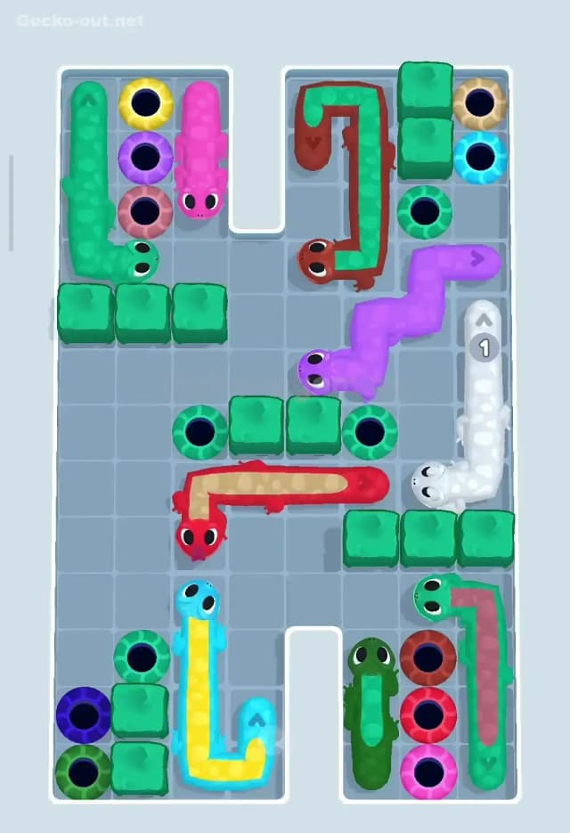 Gecko Out Level 108 Solution 2