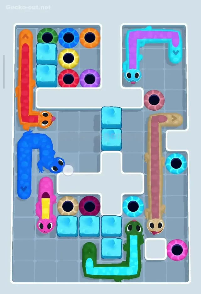 Gecko Out Level 107 Solution 1