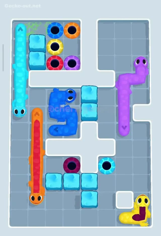 Gecko Out Level 107 Solution 2