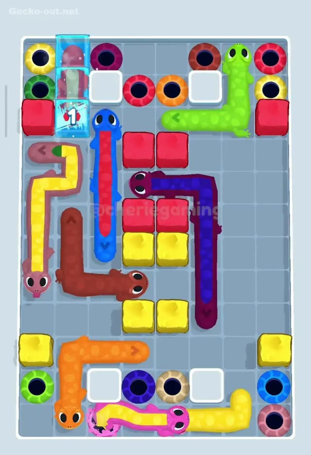 Gecko Out Level 105 Solution 2