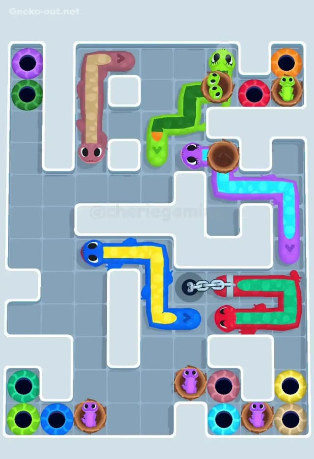 Gecko Out Level 613 Solution 2