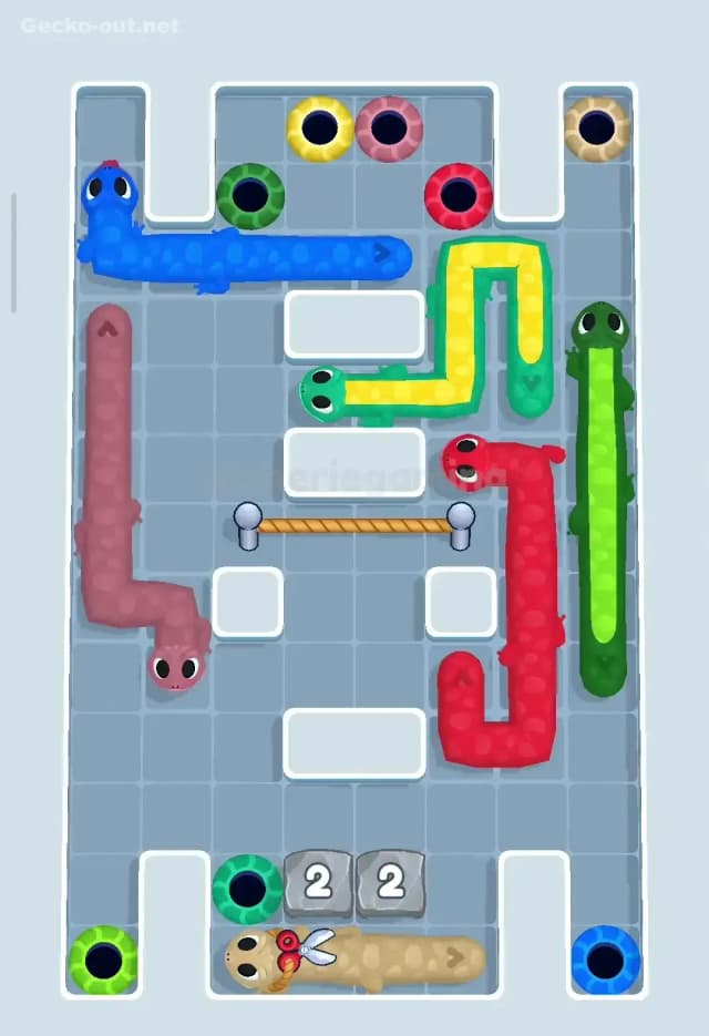 Gecko Out Level 100 Solution 2