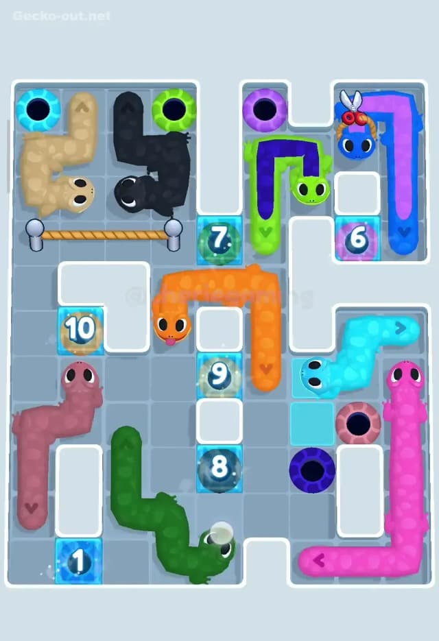 Gecko Out Level 95 Solution 2