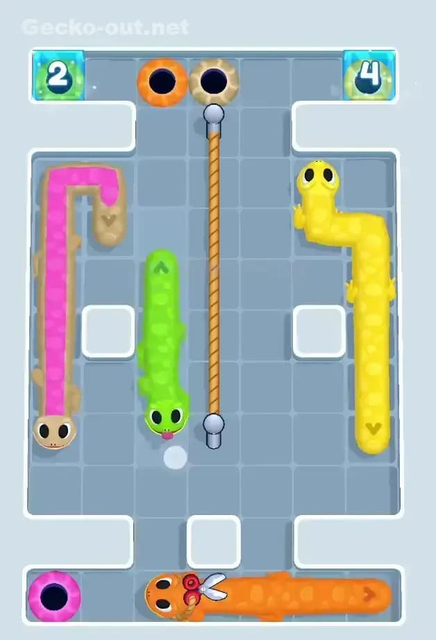 Gecko Out Level 91 Solution 2