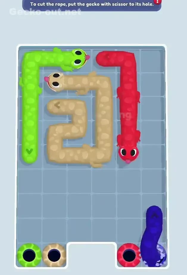 Gecko Out Level 90 Solution 1