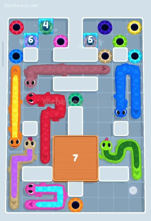 Gecko Out Level 86 Solution 1