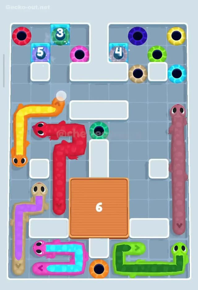 Gecko Out Level 86 Solution 2