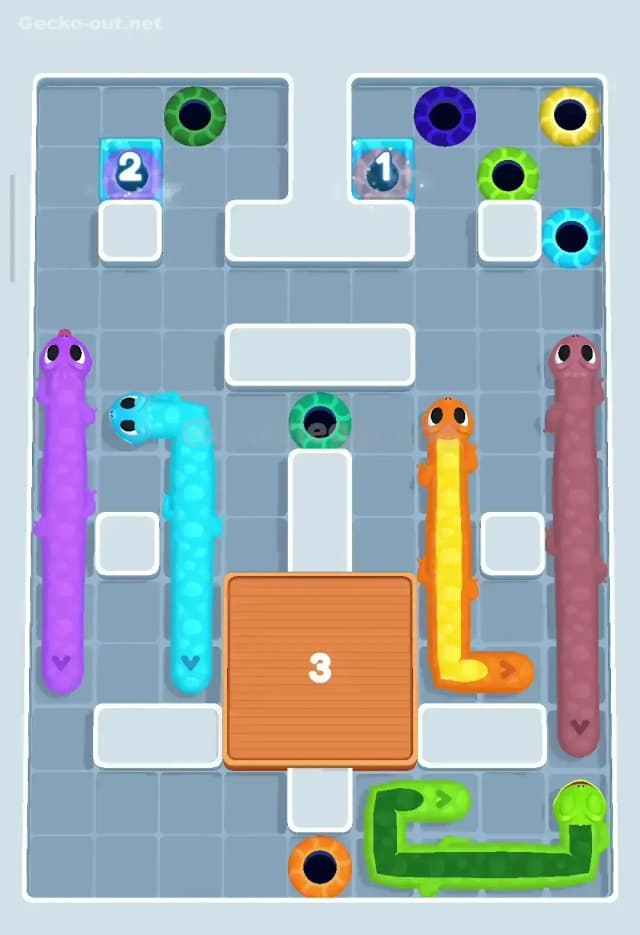 Gecko Out Level 86 Solution 3