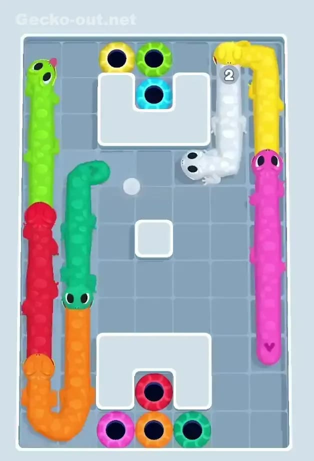 Gecko Out Level 67 Solution 1