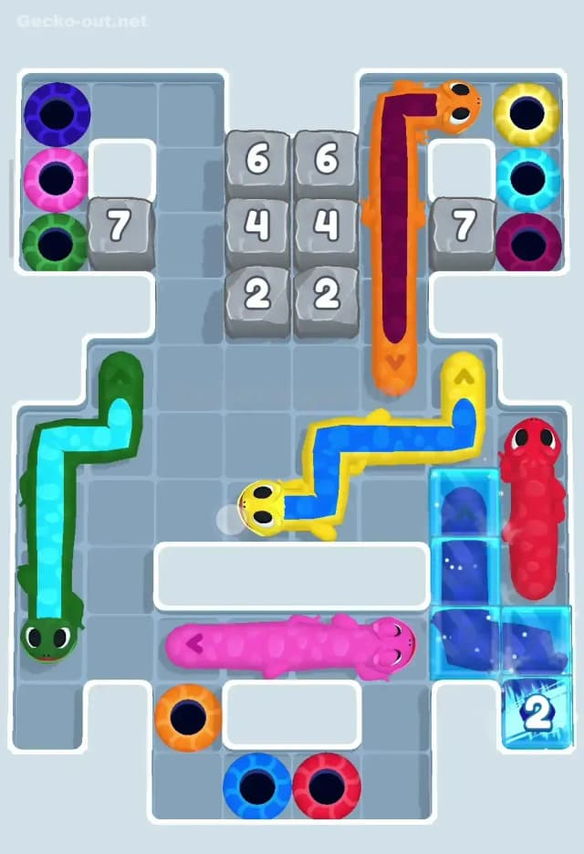 Gecko Out Level 56 Solution 1