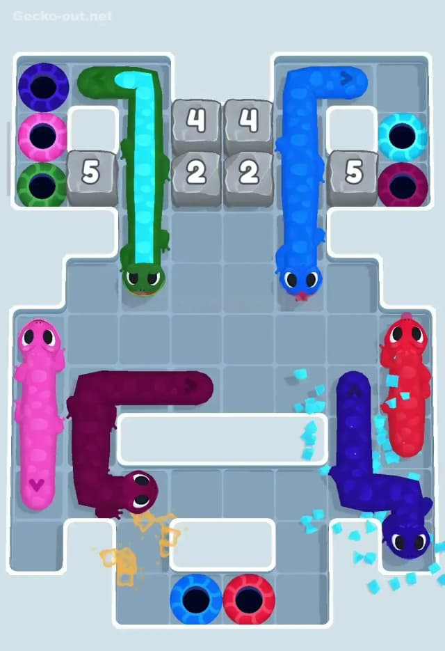 Gecko Out Level 56 Solution 2