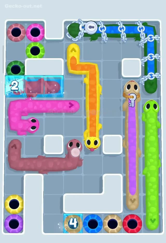 Gecko Out Level 55 Solution 1