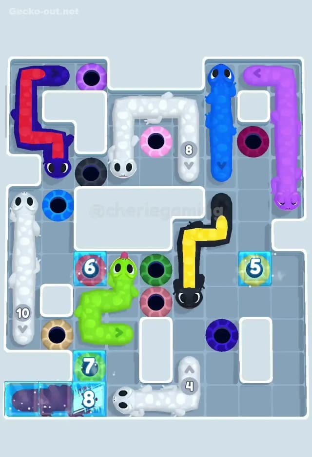 Gecko Out Level 51 Solution 1