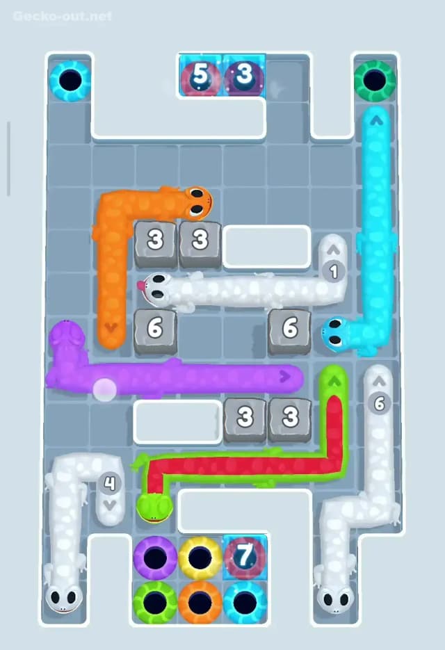 Gecko Out Level 49 Solution 1