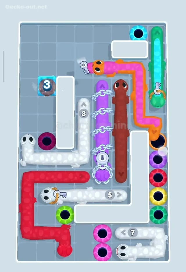 Gecko Out Level 47 Solution 1