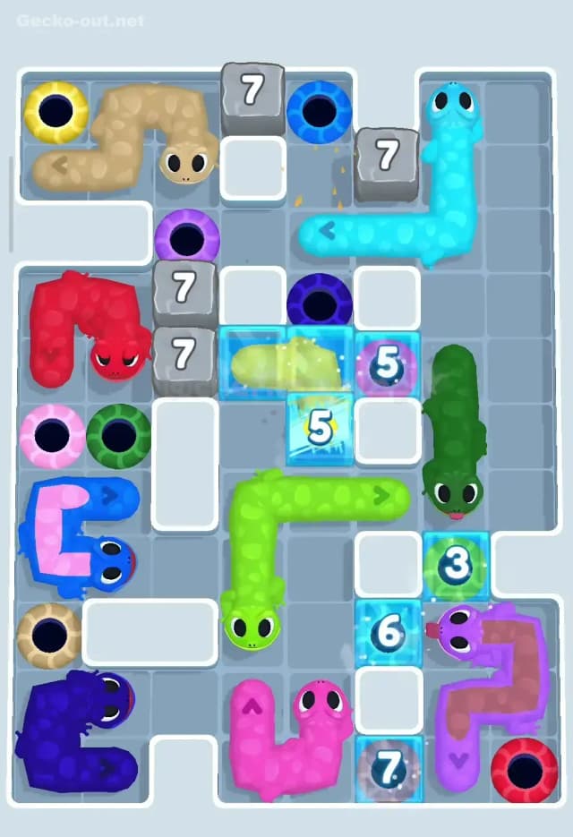 Gecko Out Level 44 Solution 1