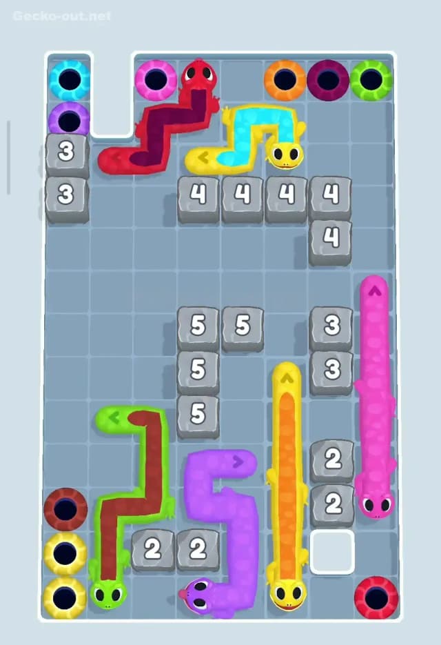 Gecko Out Level 43 Solution 1