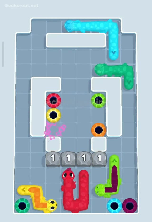 Gecko Out Level 42 Solution 2