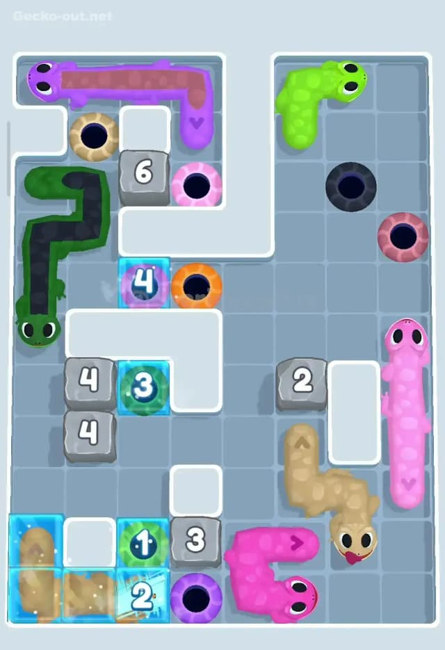 Gecko Out Level 39 Solution 3