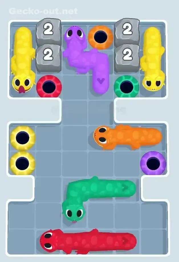 Gecko Out Level 38 Solution 1