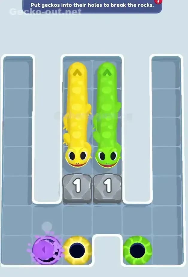 Gecko Out Level 37 Solution 2