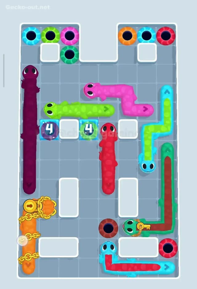 Gecko Out Level 34 Solution 1
