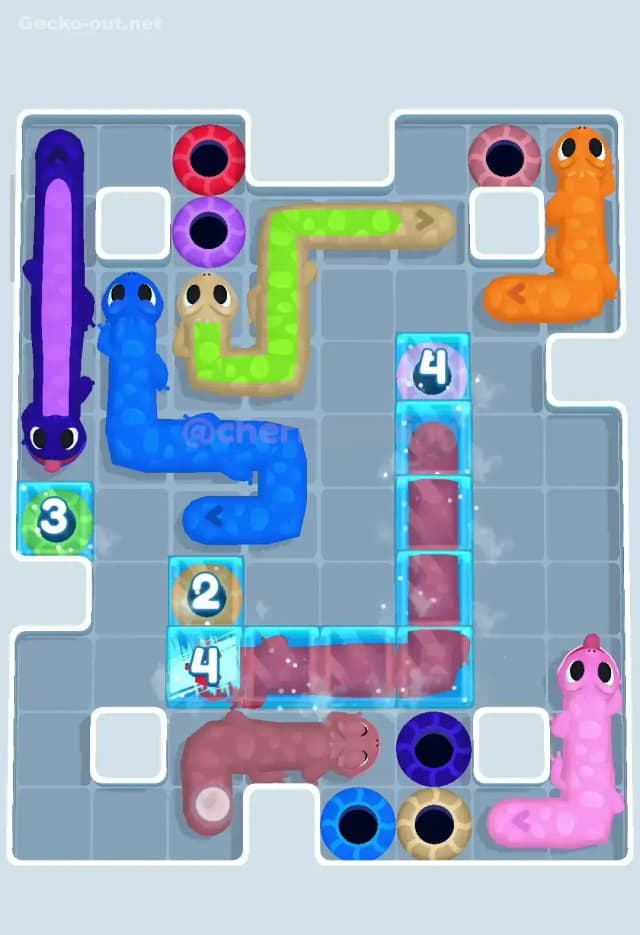 Gecko Out Level 32 Solution 3