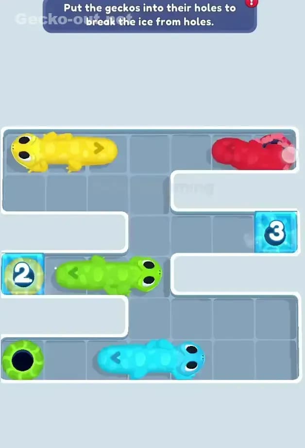 Gecko Out Level 24 Solution 1