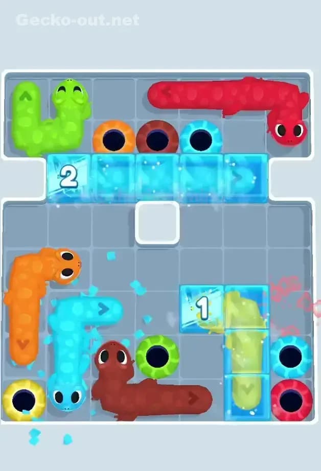 Gecko Out Level 19 Solution 1