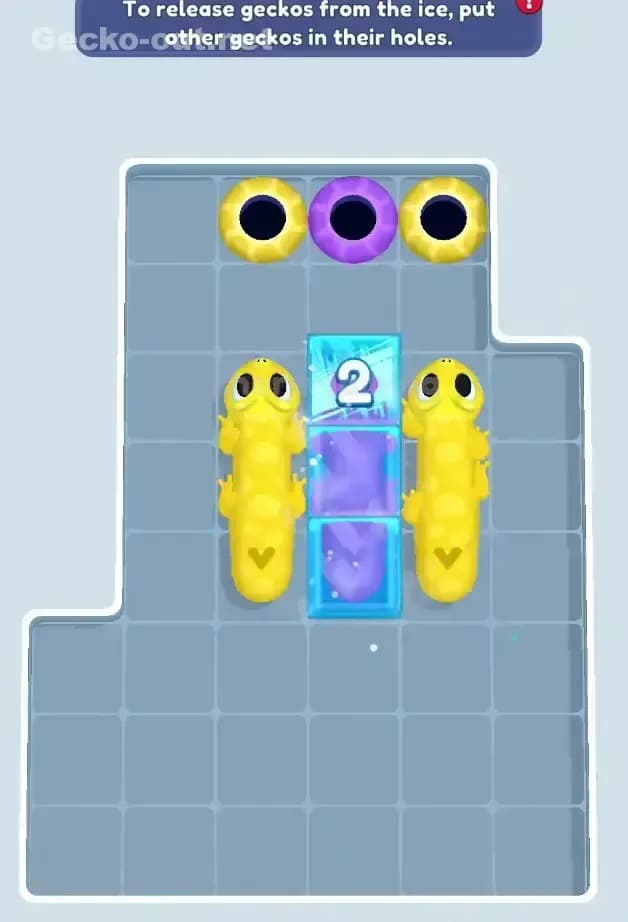 Gecko Out Level 18 Solution 2