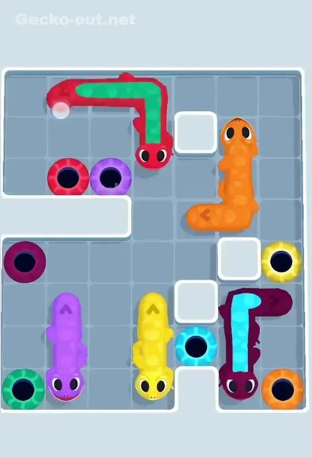 Gecko Out Level 15 Solution 1