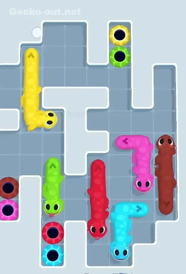 Gecko Out Level 11 Solution 1