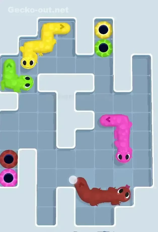 Gecko Out Level 11 Solution 2