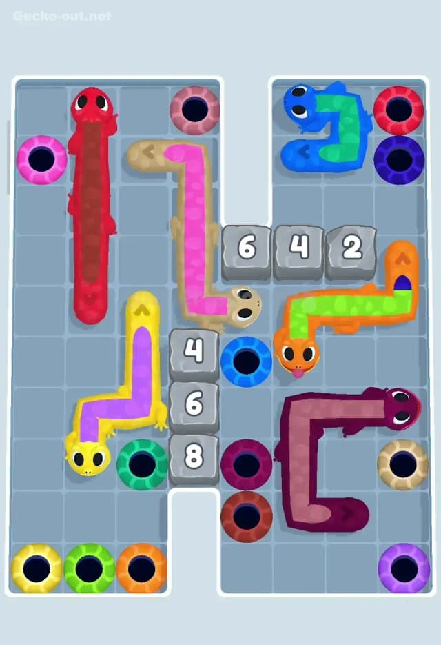 Gecko Out Level 157 Solution 1