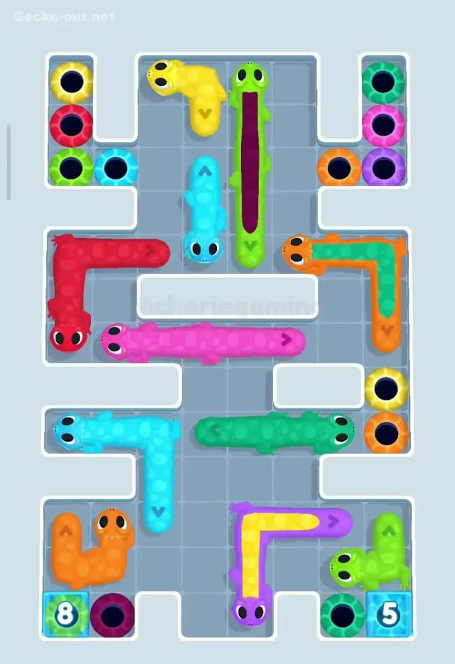 Gecko Out Level 28 Solution 1