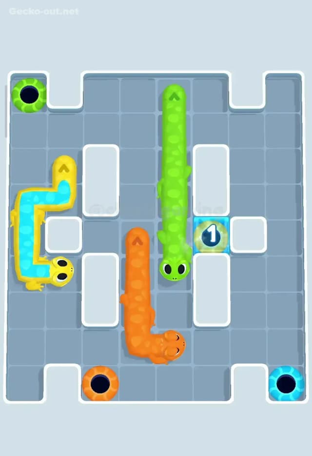 Gecko Out Level 25 Solution 3