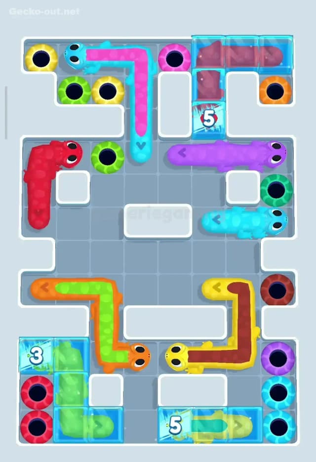 Gecko Out Level 20 Solution 1