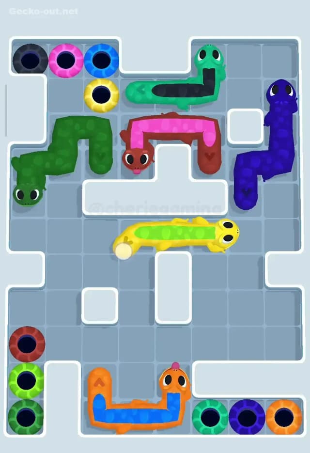 Gecko Out Level 263 Solution 3