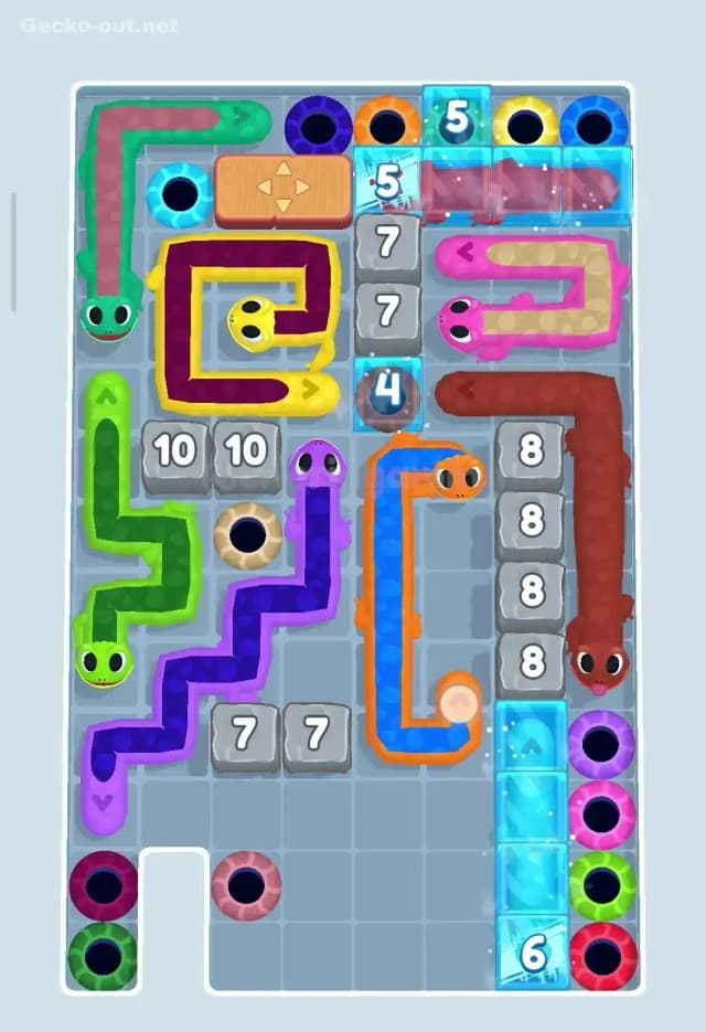Gecko Out Level 144 Solution 2