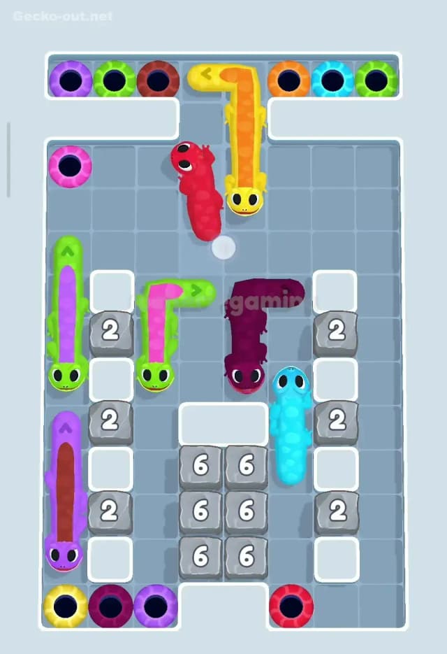 Gecko Out Level 40 Solution 2