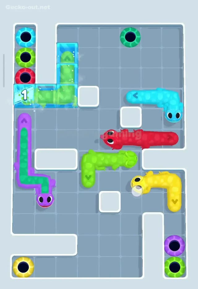 Gecko Out Level 21 Solution 3