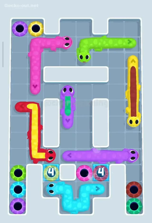 Gecko Out Level 27 Solution 2