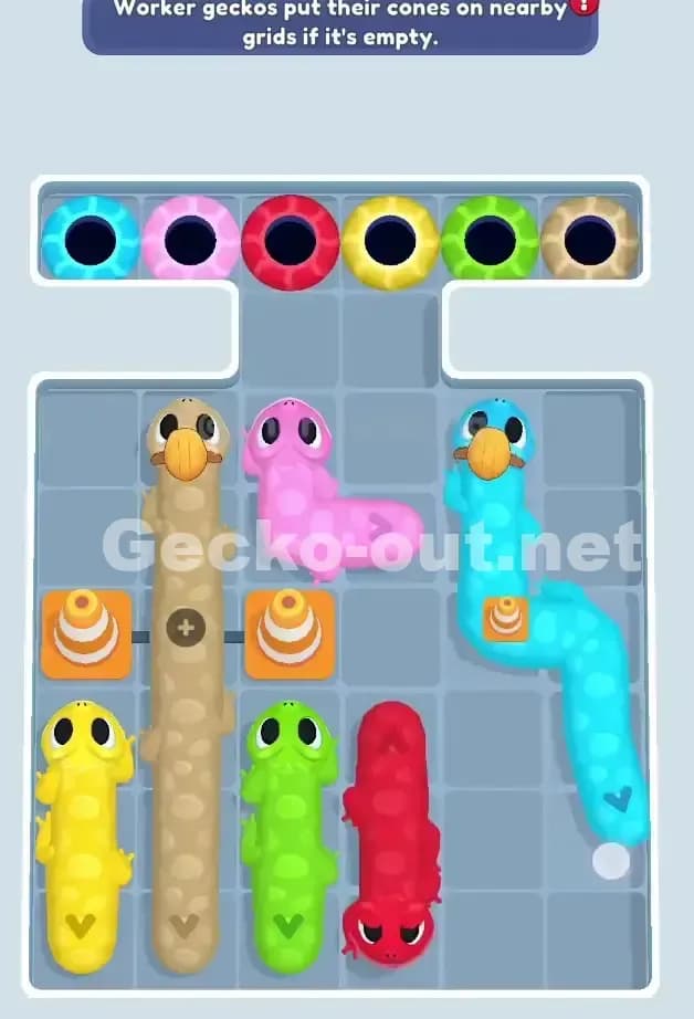 Gecko Out Level 648 Solution 1