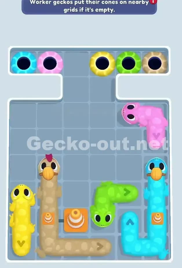 Gecko Out Level 648 Solution 2