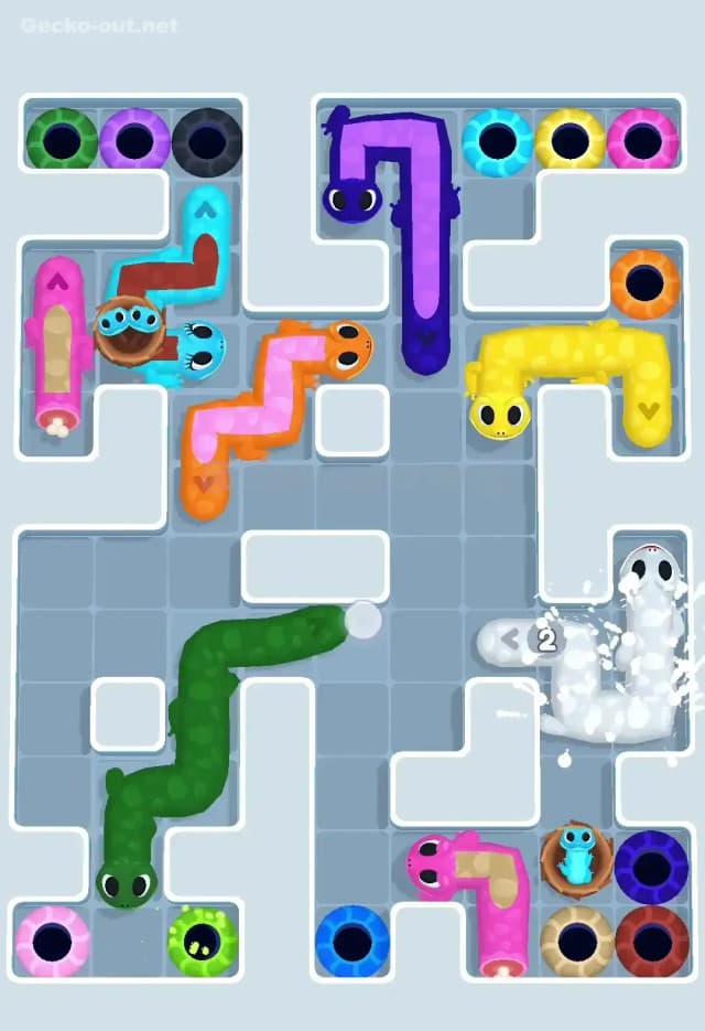 Gecko Out Level 599 Solution 3