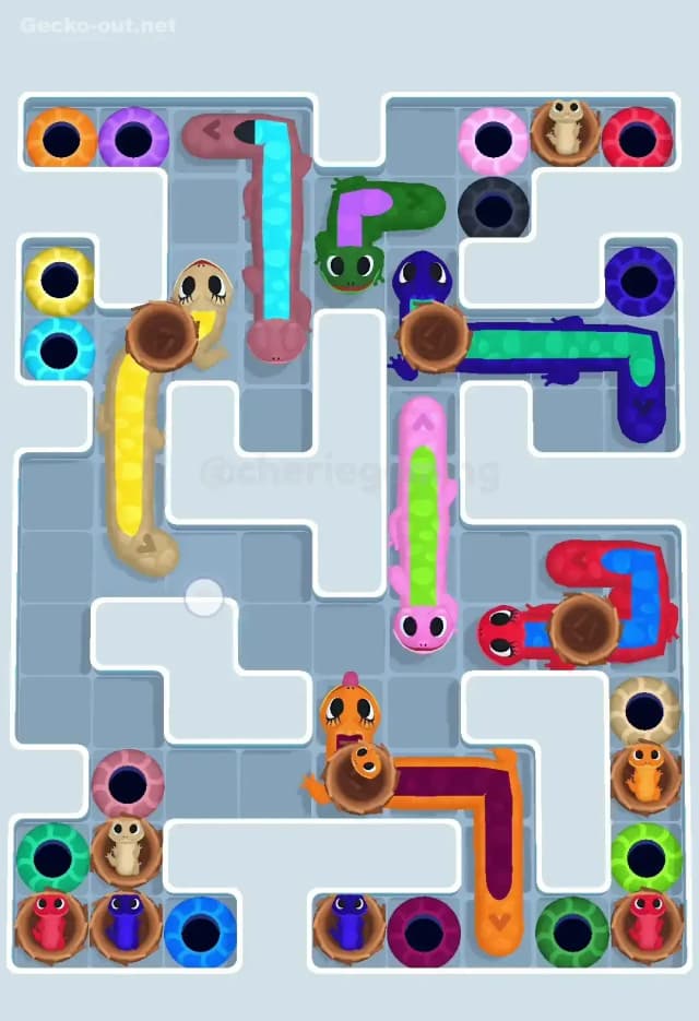 Gecko Out Level 596 Solution 1