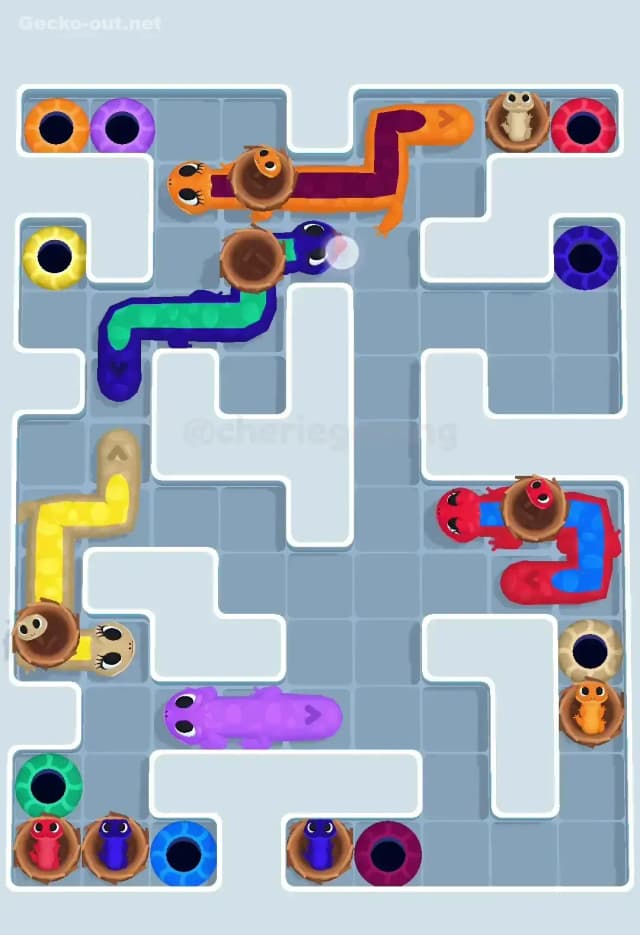 Gecko Out Level 596 Solution 3