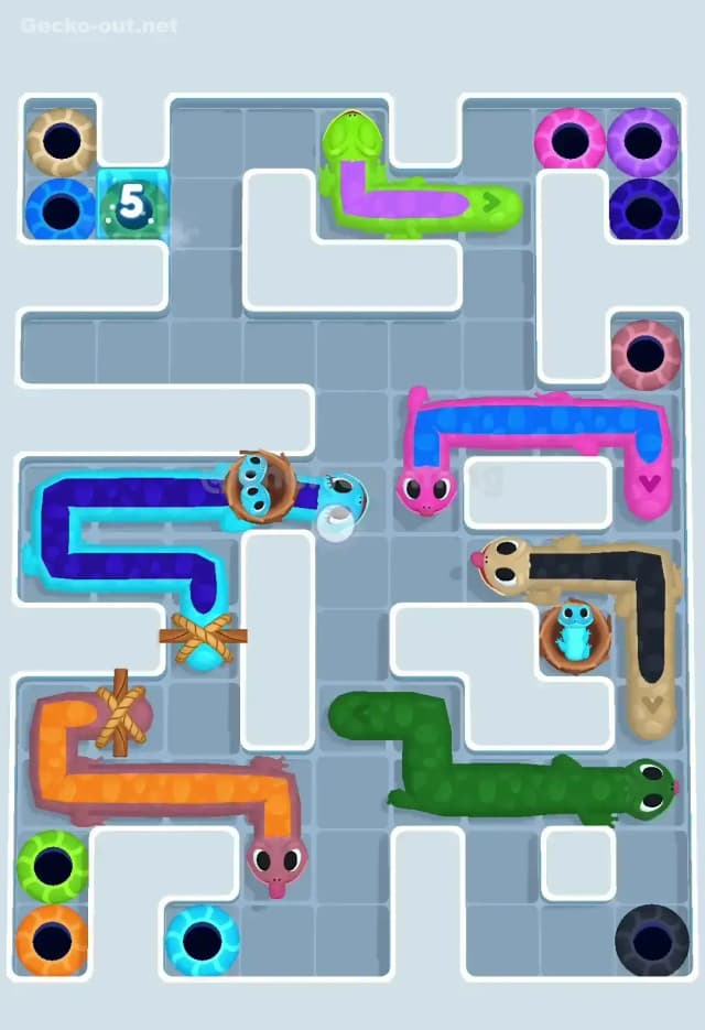 Gecko Out Level 583 Solution 2