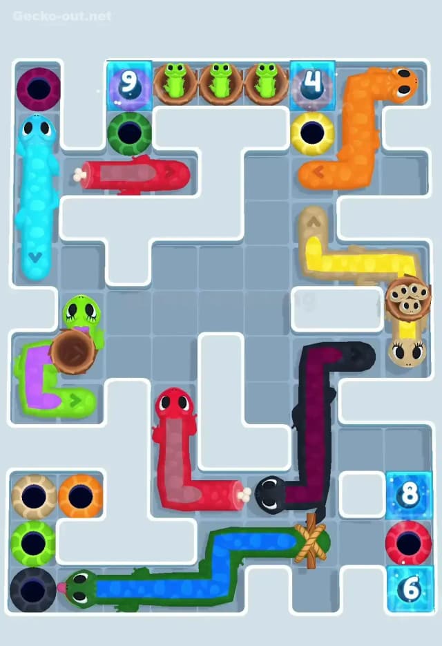 Gecko Out Level 582 Solution 2