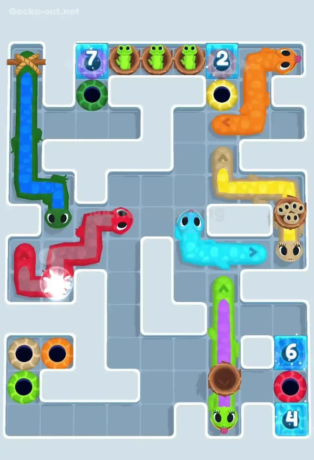 Gecko Out Level 582 Solution 3